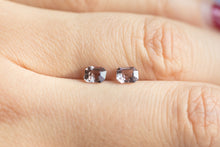 画像をギャラリービューアに読み込む, .91ct Loose Pair of Natural Emerald cut Purplish Pink Sapphires