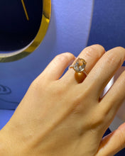 Load image into Gallery viewer, Custom Made Morganite Diamond Pave Ring