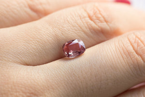 1.50ct Loose Cushion Padparadscha Sapphire with GIS cert