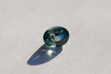 将图片加载到图库查看器，1.31ct Loose Oval Natural Greenish Blue Sapphire
