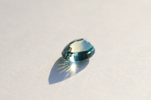 1.31ct Loose Oval Natural Greenish Blue Sapphire