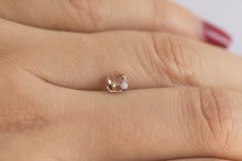 Load image into Gallery viewer, .66ct Loose Natural Cushion Padparadscha Sapphire
