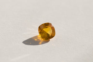 .64ct Loose Natural Cushion Yellow Sapphire