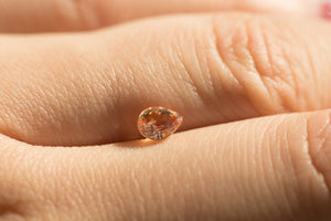 .60ct Loose Natural Pear Padparadscha Sapphire