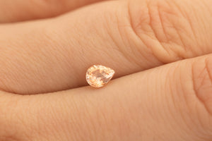 .60ct Loose Natural Pear Padparadscha Sapphire