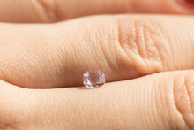 画像をギャラリービューアに読み込む, .41ct Loose Natural Emerald cut Purplish Pink Sapphire
