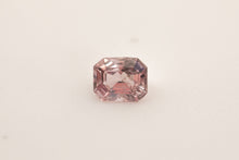 Charger l&#39;image dans la galerie, .49ct Loose Natural Emerald cut Brownish Pink Sapphire
