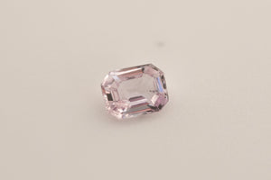 .43ct Loose Natural Emerald cut Purplish Pink Sapphire