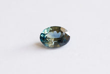 将图片加载到图库查看器，1.16ct Loose Oval Natural Greenish Blue Sapphire
