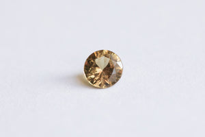 .27ct Loose Natural Round Brownish Orange Sapphire