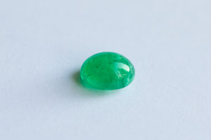 2.34ct Loose Natural Oval Cab Emerald