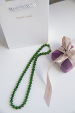 画像をギャラリービューアに読み込む, Top Quality Natural Green Nephrite Jade Necklace
