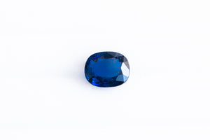 1.22ct Loose Natural Cushion Royal Blue Sapphire