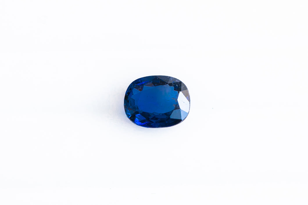 1.22ct Loose Natural Cushion Royal Blue Sapphire