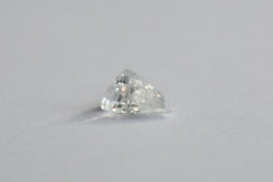 1.09ct Loose Natural Pear Shape White Sapphire