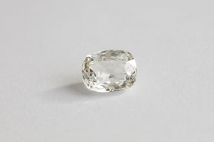 1.17ct Loose Natural Long Cushion Cut White Sapphire