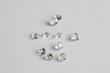 Load image into Gallery viewer, .60-.65ct Loose Natural round White Topaz
